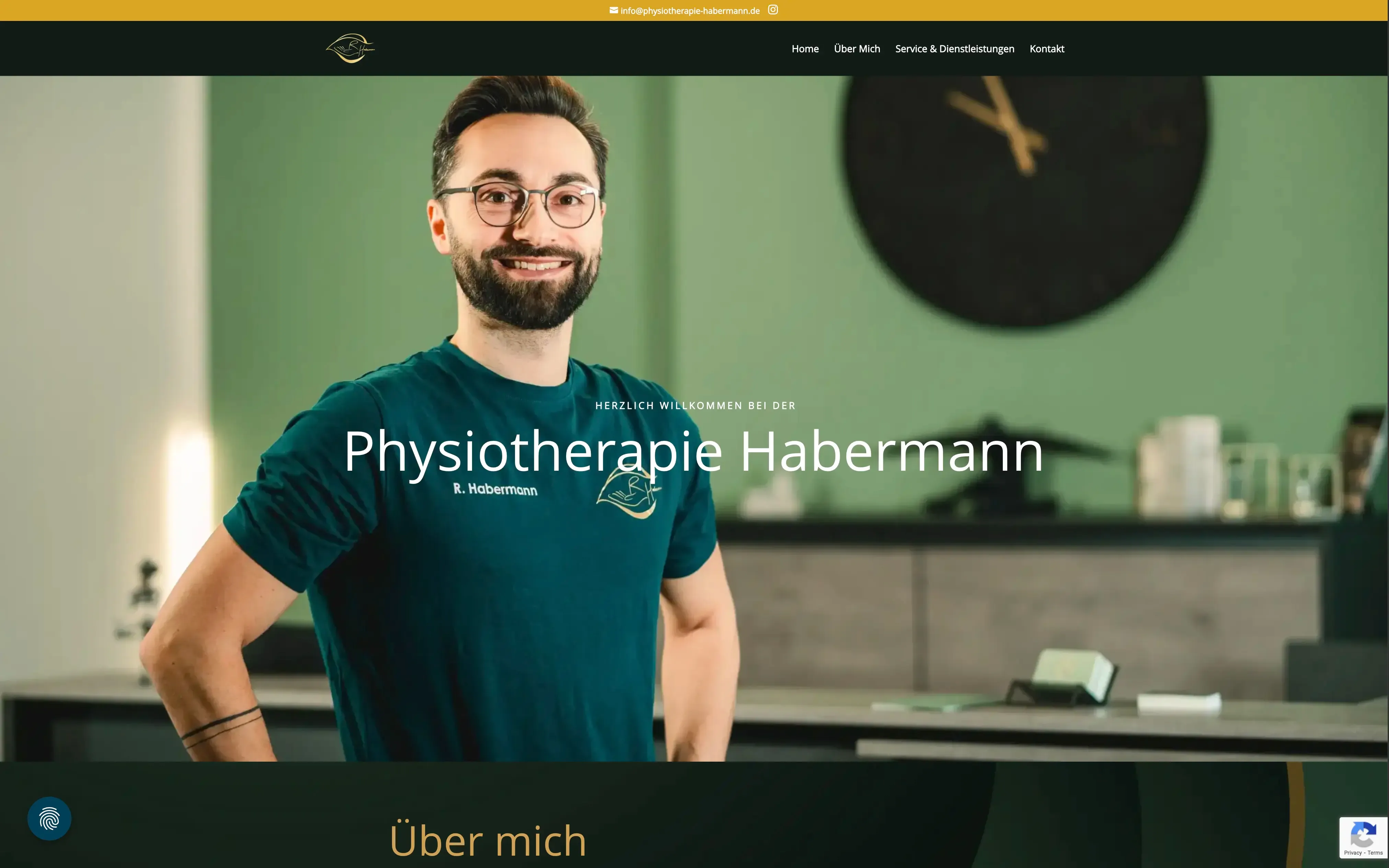 Physiotherapie Habermann Website – Barrierefreie Weblösung in Magdeburg